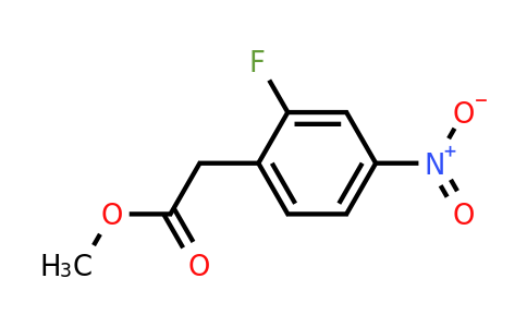 337529-74-5 | Methyl 2-Fluoro-4-nitrophenylacetate