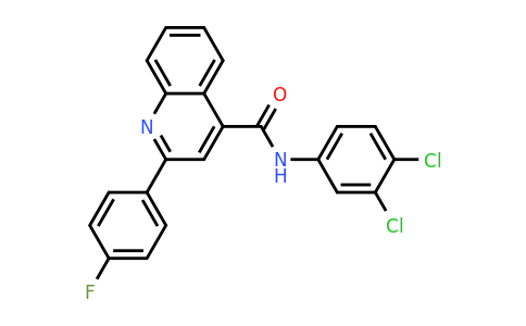 337924-66-0 | N-(3,4-Dichlorophenyl)-2-(4-fluorophenyl)quinoline-4-carboxamide