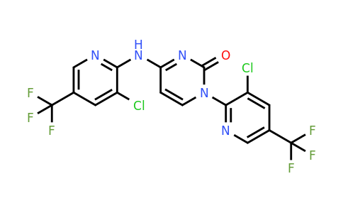 338420-38-5 | 1-[3-Chloro-5-(trifluoromethyl)pyridin-2-yl]-4-{[3-chloro-5-(trifluoromethyl)pyridin-2-yl]amino}-1,2-dihydropyrimidin-2-one