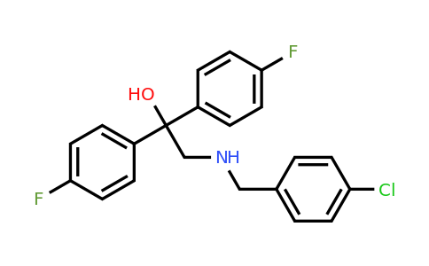 338770-95-9 | 2-{[(4-chlorophenyl)methyl]amino}-1,1-bis(4-fluorophenyl)ethan-1-ol