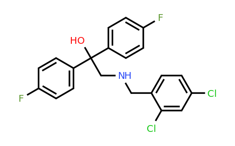 338771-37-2 | 2-{[(2,4-dichlorophenyl)methyl]amino}-1,1-bis(4-fluorophenyl)ethan-1-ol