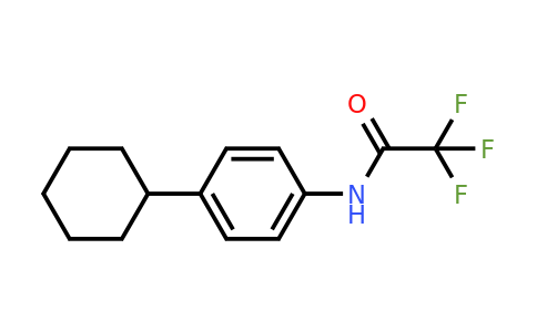 340034-55-1 | N-(4-Cyclohexylphenyl)-2,2,2-trifluoroacetamide