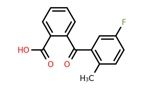 342-45-0 | 2-(5-Fluoro-2-methylbenzoyl)benzoic acid