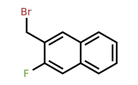 34236-53-8 | 2-(Bromomethyl)-3-fluoronaphthalene