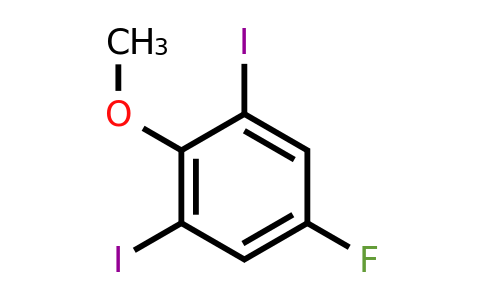 343-78-2 | 2,6-Diiodo-4-fluoroanisole