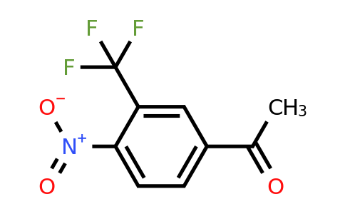 343564-13-6 | 4'-Nitro-3'-(trifluoromethyl)acetophenone