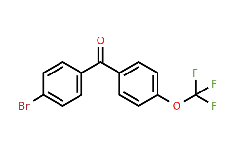 34367-36-7 | (4-Bromophenyl)(4-(trifluoromethoxy)phenyl)methanone