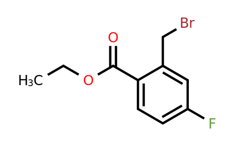 343942-94-9 | Ethyl 2-(bromomethyl)-4-fluorobenzoate