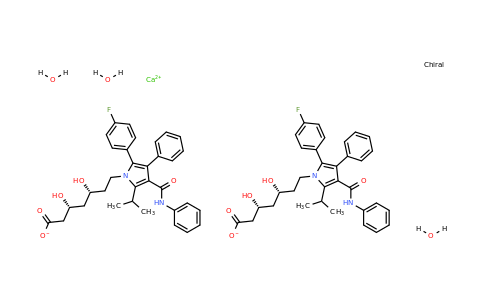 344423-98-9 | Calcium (3R,5R)-7-(2-(4-fluorophenyl)-5-isopropyl-3-phenyl-4-(phenylcarbamoyl)-1H-pyrrol-1-yl)-3,5-dihydroxyheptanoate trihydrate