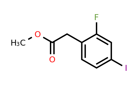 345963-98-6 | Methyl 2-fluoro-4-iodophenylacetate