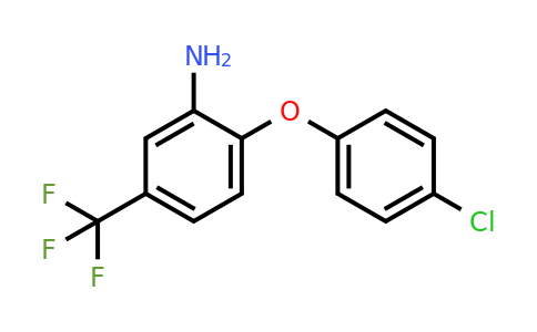 349-20-2 | 2-(4-Chlorophenoxy)-5-(trifluoromethyl)aniline