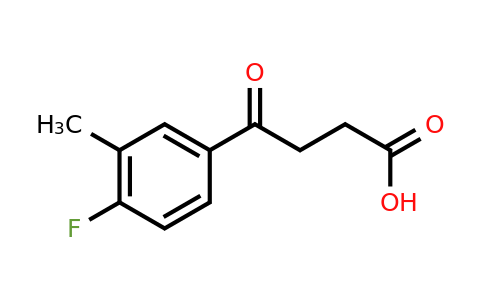 349-22-4 | 4-(4-Fluoro-3-methylphenyl)-4-oxobutanoic acid