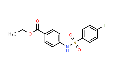 349402-78-4 | Ethyl 4-(4-fluorophenylsulfonamido)benzoate