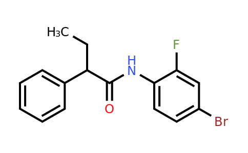 349431-99-8 | N-(4-Bromo-2-fluorophenyl)-2-phenylbutanamide
