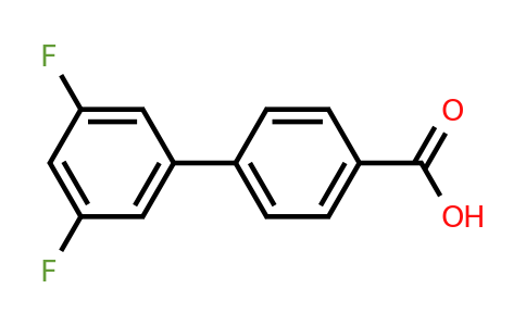 350682-84-7 | 3',5'-Difluoro-[1,1'-biphenyl]-4-carboxylic acid