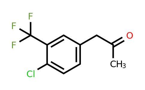 35172-95-3 | 1-(4-Chloro-3-(trifluoromethyl)phenyl)propan-2-one