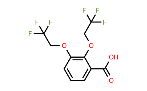 35480-50-3 | 2,3-Bis(2,2,2-trifluoroethoxy)benzoic acid