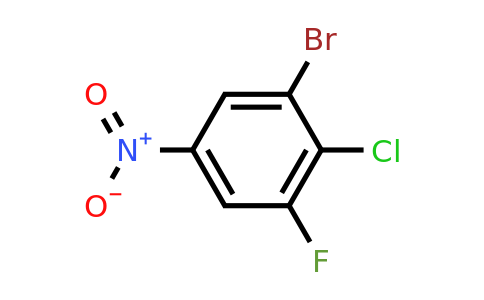 35754-26-8 | 1-Bromo-2-chloro-3-fluoro-5-nitrobenzene
