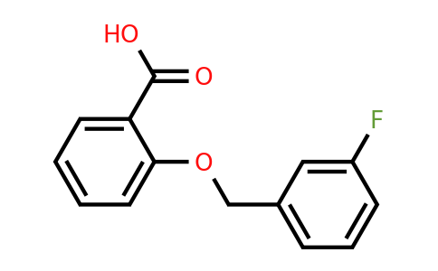 360778-48-9 | 2-((3-Fluorobenzyl)oxy)benzoic acid