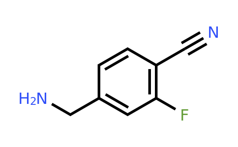 368426-73-7 | 4-(Aminomethyl)-2-fluorobenzonitrile