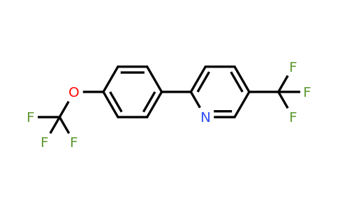 370878-66-3 | 2-(4-(Trifluoromethoxy)phenyl)-5-(trifluoromethyl)pyridine