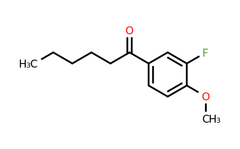 371757-62-9 | 1-(3-Fluoro-4-methoxyphenyl)hexan-1-one