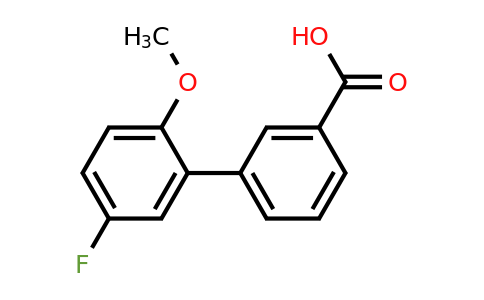376592-43-7 | 5'-Fluoro-2'-methoxy-[1,1'-biphenyl]-3-carboxylic acid