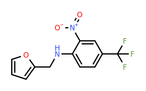 381196-30-1 | N-(Furan-2-ylmethyl)-2-nitro-4-(trifluoromethyl)aniline