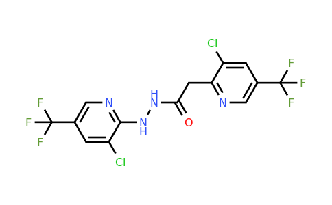 383147-68-0 | N',2-Bis[3-chloro-5-(trifluoromethyl)pyridin-2-yl]acetohydrazide
