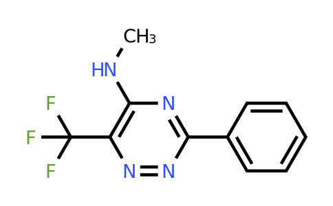 383148-46-7 | N-Methyl-3-phenyl-6-(trifluoromethyl)-1,2,4-triazin-5-amine