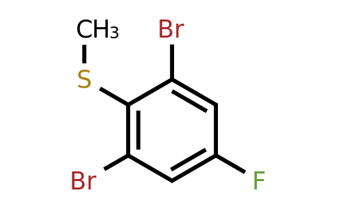 38366-77-7 | 2,6-Dibromo-4-fluorothioanisole