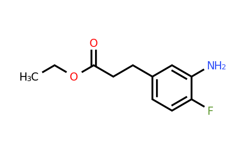 383664-79-7 | Ethyl 3-amino-4-fluorophenylpropanoate