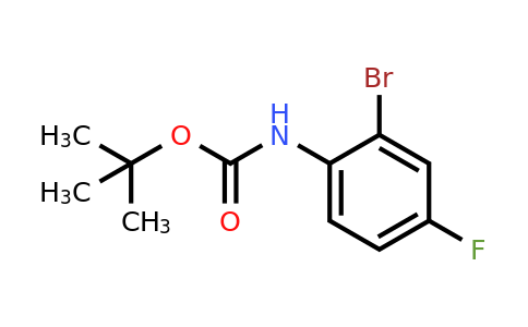 384793-18-4 | tert-Butyl (2-bromo-4-fluorophenyl)carbamate