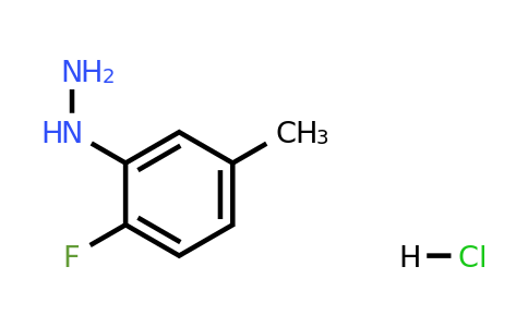 388080-67-9 | (2-Fluoro-5-methylphenyl)hydrazine, HCl