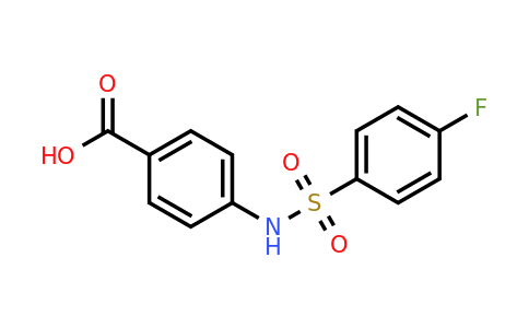 392313-12-1 | 4-(4-Fluorophenylsulfonamido)benzoic acid