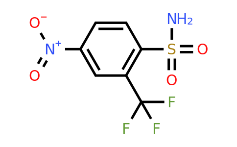4-Nitro-2-(trifluoromethyl)benzenesulfonamide