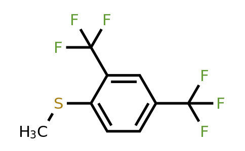 393-32-8 | 2,4-Bis(trifluoromethyl)thioanisole