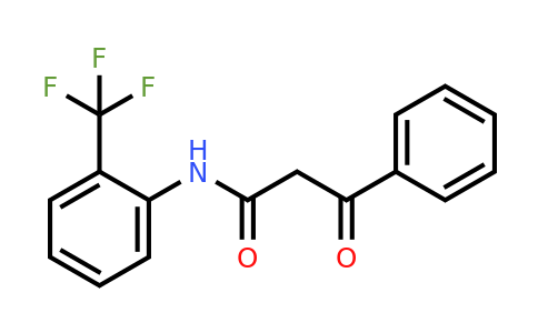 393-34-0 | 3-Oxo-3-phenyl-N-(2-(trifluoromethyl)phenyl)propanamide