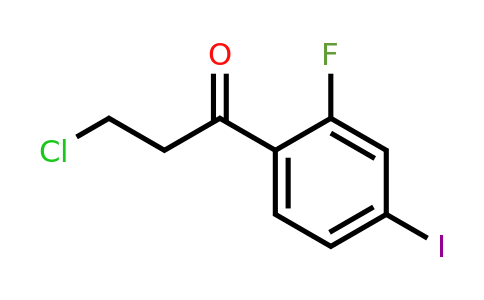 395639-65-3 | 3-Chloro-2'-fluoro-4'-iodopropiophenone