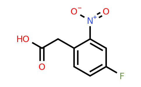 39616-95-0 | 2-(4-Fluoro-2-nitrophenyl)acetic acid