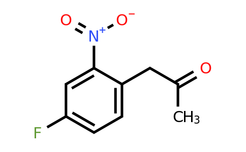 39616-99-4 | 1-(4-Fluoro-2-nitrophenyl)propan-2-one
