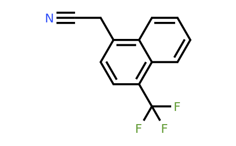 398482-40-1 | 1-(Trifluoromethyl)naphthalene-4-acetonitrile