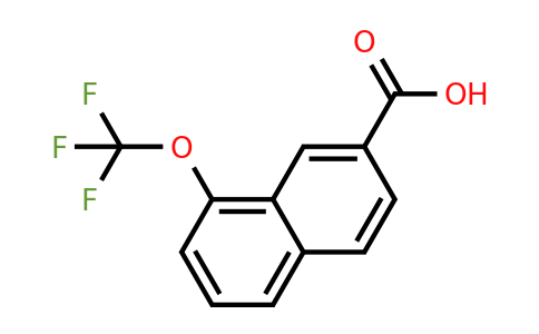 403646-76-4 | 1-(Trifluoromethoxy)naphthalene-7-carboxylic acid