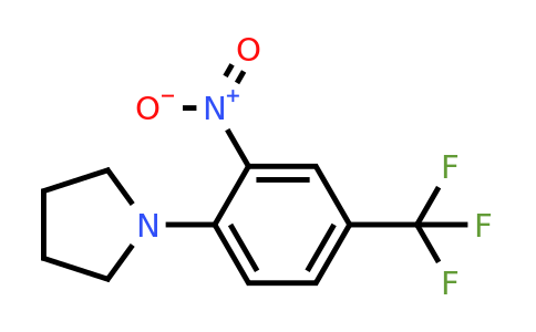 40832-82-4 | N-[2-Nitro-4-(trifluoromethyl)phenyl]pyrrolidine