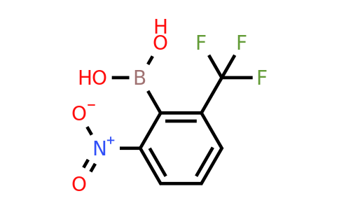 408359-14-8 | (2-Nitro-6-(trifluoromethyl)phenyl)boronic acid