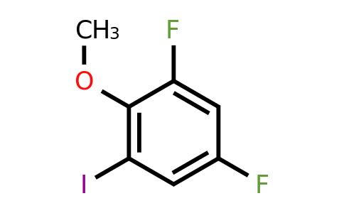 41860-66-6 | 1,5-Difluoro-3-iodo-2-methoxybenzene