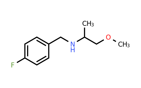 418786-13-7 | N-[(4-Fluorophenyl)methyl]-1-methoxy-propan-2-amine