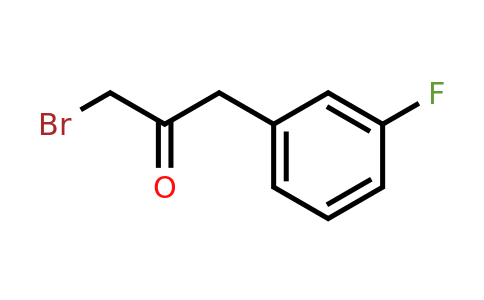 423184-31-0 | 1-Bromo-3-(3-fluorophenyl)propan-2-one