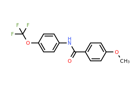424809-73-4 | 4-Methoxy-N-(4-(trifluoromethoxy)phenyl)benzamide