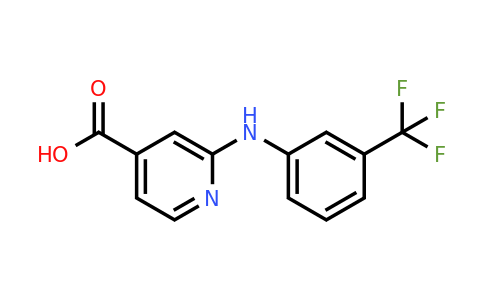 42729-22-6 | 2-((3-(Trifluoromethyl)phenyl)amino)isonicotinic acid